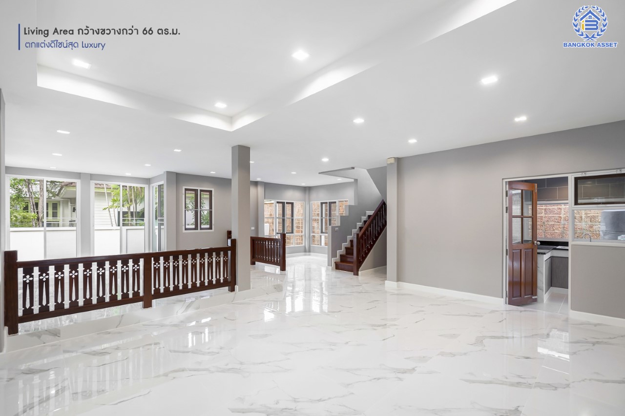 คฤหาสน์มือสองตกแต่งใหม่ ม.ลัดดารมย์ เพชรเกษม69  ตกแต่งหรูหราดีไซน์สุด Classic เนื้อที่ 103.2 ตร.ว. ฟังก์ชันจัดเต็ม 4 ห้องนอน 4 ห้องน้ำ จอดรถได้ถึง 4 คัน พร้อมพื้นที่สนามหญ้าด้านข้างกว้างกว่า 200 ตร.ม. บนทำเลศักยภาพ เชื่อมต่อหลายเส้นทาง ใกล้เดอะมอลล์บางแค จุดขึ้นทางด่วน "เพชรเกษม" และรถไฟฟ้าสายสีน้ำเงิน "สถานีหลักสอง"...